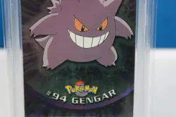 2000 Topps Pokemon TV Gengar Animation Series 2 Foil #94 PSA 9 - Image 4