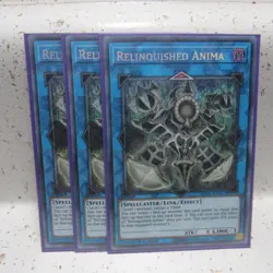 Relinquished Anima Secret Rare BROL-EN087 1st Edition Secret Rare Lightly Played - Image 1
