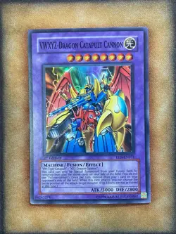 Yugioh VWXYZ-Dragon Catapult Cannon EEN-EN031 Super Rare 1st Ed NM - Image 1
