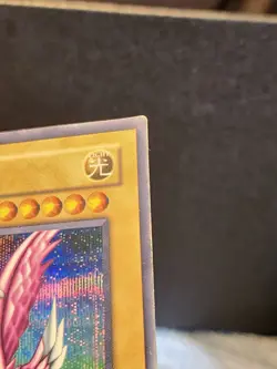 Yugioh Seiyaryu SDD-E001 Secret Rare Damaged - Image 4