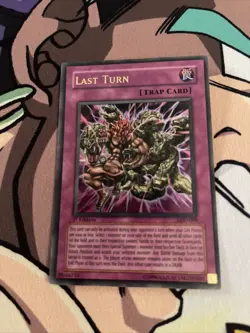 Last Turn - LOD-099 - Ultra Rare - 1st Edition LP YuGiOh! Legacy of Darkness - Image 1