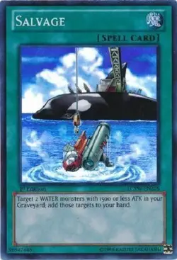Salvage - LCYW-EN276 - Super Rare Yugioh - Image 1