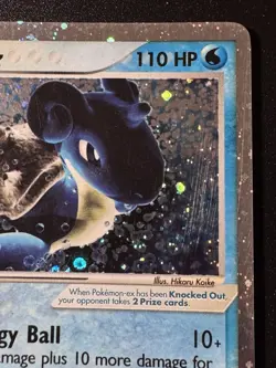 Lapras ex 99/109 EX Ruby & Sapphire Pokemon Card Holo Foil Rare LP - Image 4