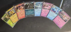 Prismatic Evolutions Costco 8 Mini Tin Cosmos Promo Cards SET - Image 1