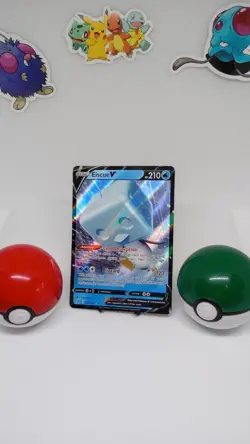 Pokemon Card Eiscue V 055/192 Rebel Clash - Near Mint - Image 1