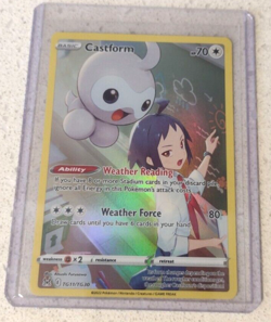 Castform TG11/TG30 Lost Origin Trainer Gallery Holo Rare Pokemon TCG Card - Image 1