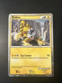 Raikou HGSS19 Holo Card High-Quality Promo Edition - Image 1