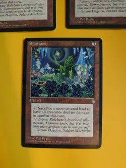 MTG Card. Sunstone x3 Artifact Old Vintage Ice Age 1995 as pics - Image 2