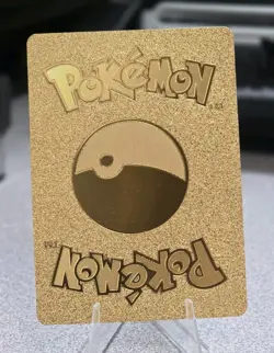 Pokemon Magikarp Wailord GX Tag Team Gold Foil Fan Art Collector Card TCG - Image 2
