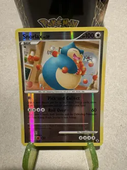 Pokemon TCG Snorlax Promo Card 33/111 Light Play Condition Reverse Holo Rare - Image 1