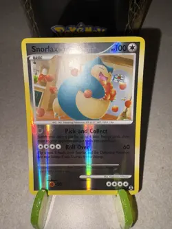Pokemon TCG Snorlax Promo Card 33/111 Light Play Condition Reverse Holo Rare - Image 2