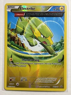Electrike 60/160 - XY Primal Clash Reverse Holo Rare Pokemon Card NM - Image 1