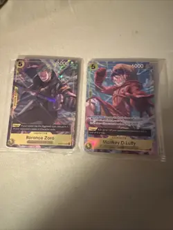 One Piece TCG Luffy And Zoro Egghead Sealed Promo Cards Volume 3 - Image 3