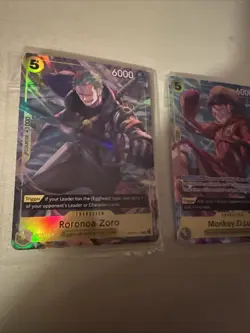 One Piece TCG Luffy And Zoro Egghead Sealed Promo Cards Volume 3 - Image 5