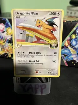 Dragonite FB 56/147 Non Holo Platinum Supreme Victors Pokemon Card 2009 LP - Image 1