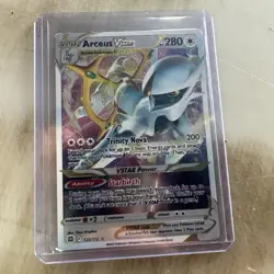 Arceus VSTAR 123/172 METAL Card Pokemon Ultra Premium Collection Brilliant Stars - Image 1