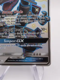 Pokemon TCG Shiny Rayquaza GX Promo Card 177a/168 Hidden Fates NM ALT ART - Image 5