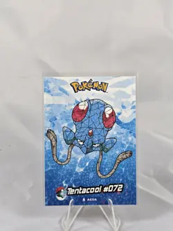 Tentacool #72 - Cracked Ice Holo - Crystal Collection 2024 - Pokemon Card - Image 1