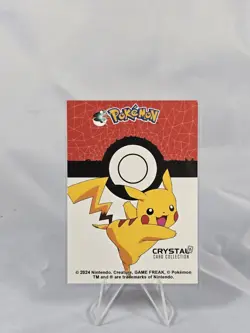 Tentacool #72 - Cracked Ice Holo - Crystal Collection 2024 - Pokemon Card - Image 3