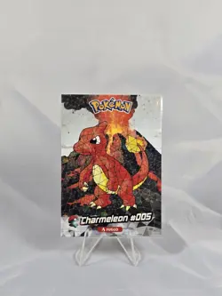 NM Pokemon Crystal Card Collection Charmeleon #005 Stained Glass Peru - Image 1