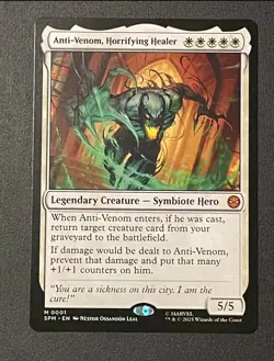 Anti-Venom Horrifying Healer - MtG Spider-Man - NM - Image 1