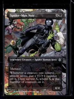 Spider-Man Noir - 204 - SPM - NM - MTG Magic the Gathering - Image 1
