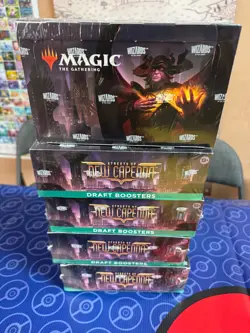 5x x5 Magic: the Gathering - "Streets of New Capenna" Draft Booster Box x5 5x - Image 1