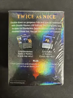 Magic The Gathering MTG Double Masters VIP Edition Booster Box Factory Sealed - Image 3