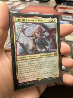 Lightning, Army of One Final Fantasy Foil - Image 2