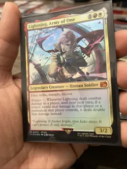 Lightning, Army of One Final Fantasy Foil - Image 3