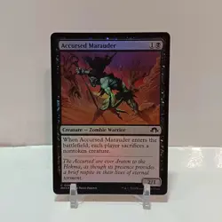 Magic The Gathering Accursed Marauder #80 NM Foil Modern Horizons 3 - Image 1