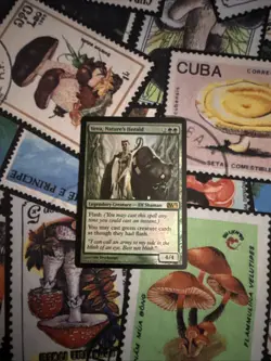 Yeva, Nature's Herald Foil, Near Mint Condition, Core Set 2013 - Image 2