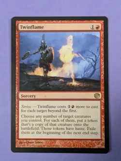 MTG Magic The Gathering: Journey into Nyx: Twinflame Rare #115/265 - NM - Image 1