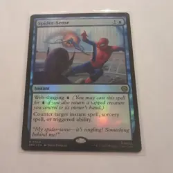 Spider-Sense - Foil - Marvel's Spider-Man -SPM - NM - MTG - Ships Now - Image 1