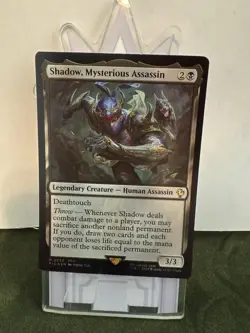 Shadow, Mysterious Assassin (Surge Foil) Commander: Final Fantasy Foil - Image 1