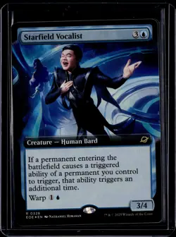 Starfield Vocalist - 328 - Foil - EOE - NM - MTG Magic the Gathering - Image 1