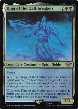 King of the Oathbreakers Universes Beyond: the Lord of the Rings: Foil - Image 1