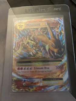 Pokemon TCG M Charizard EX Holo Ultra Rare Card Evolutions 2016, Card 13/108 - Image 1