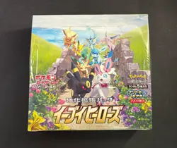 Pokemon TCG Sword & Shield: Eevee Heroes S6a Set (30 Packs, Japanese) - Image 1