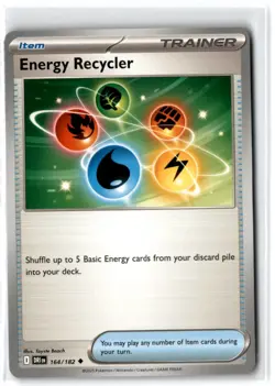 2025 Scarlet & Violet Series - Destined Rivals Energy Recycler #164 Uncommon - Image 1