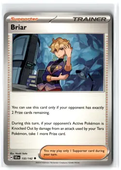 2024 Scarlet & Violet Series - Stellar Crown Briar #132 Uncommon - Image 1