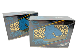 Lot of (2) Pokemon TCG Crown Zenith Pokemon Center Elite Trainer Box Plus Sealed - Image 1