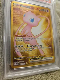 MEW ex - HYPER RARE - 2023 Pokemon Mew EN - # 205 - GRADED PSA GEM MINT 10 - Image 2
