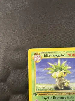 Pokemon TCG Gym Heroes #044/132 Erika's Exeggutor 1st Edition LP Vintage Rare - Image 4