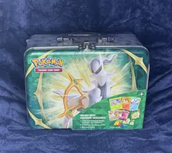 Pokemon TCG - Arceus Collector Chest Lunchbox Tin Spring 2022 FAST SHIP - NEW - Image 1