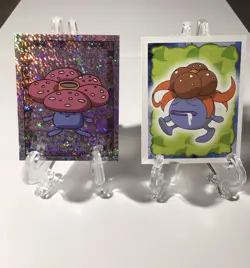 1999 Vileplume S8 And Gloom 44 Cracked Ice Shiny Holo Pokemon Topps Merlin Box - Image 1
