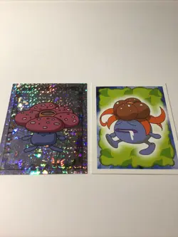 1999 Vileplume S8 And Gloom 44 Cracked Ice Shiny Holo Pokemon Topps Merlin Box - Image 4