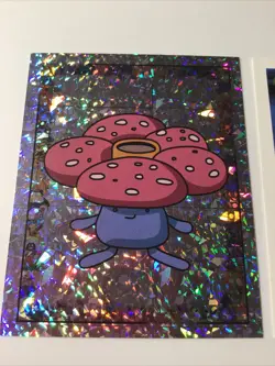1999 Vileplume S8 And Gloom 44 Cracked Ice Shiny Holo Pokemon Topps Merlin Box - Image 5