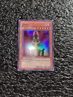 Yugioh! Jinzo RP02-EN001 Ultra Rare 2025 Reprint Near Mint - Image 1