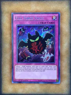 Yugioh Full Force Virus MP17-EN228 Secret Rare 1st Ed NM - Image 1